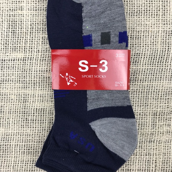 Quiksilver / Socmark Men’s Socks (9 Pair Total) - Picture 7 of 8